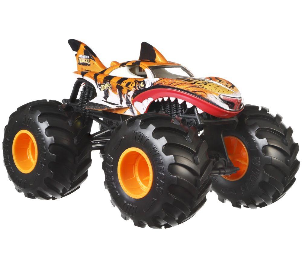 HOT WHEELS Monster Trucks Oversized Monster Truck - Tiger Shark image number 3 of 3