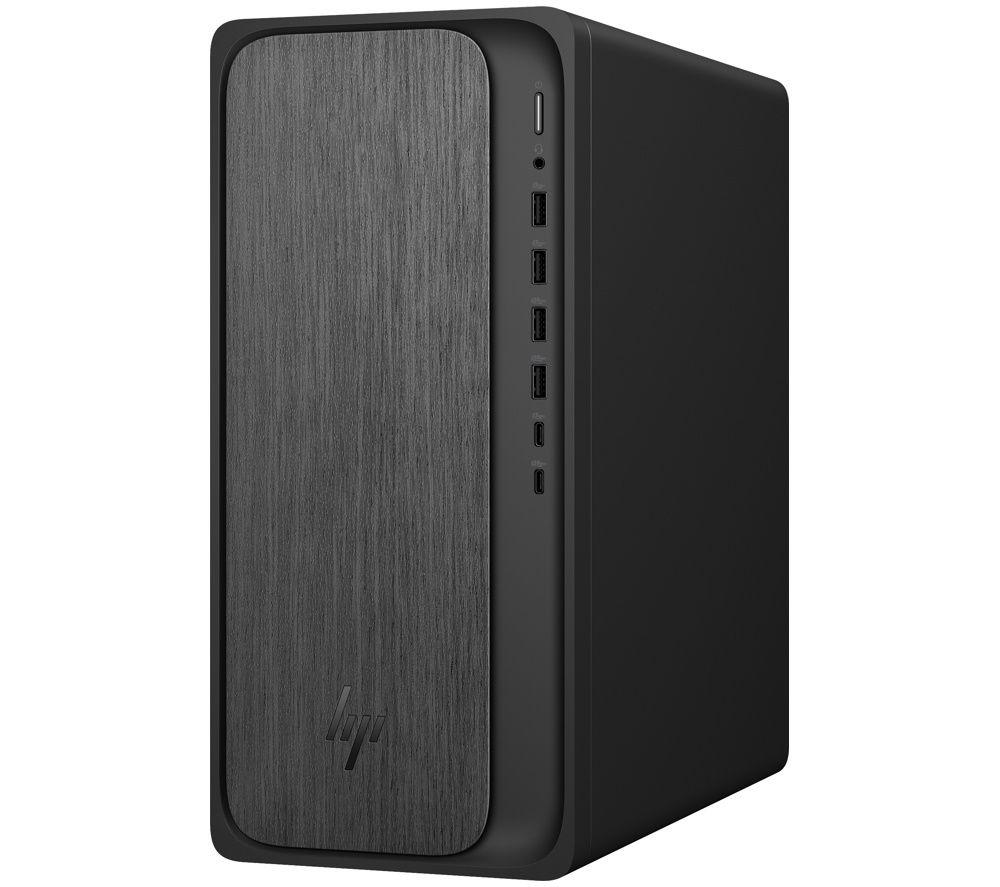 HP OmniDesk M02-0008na Desktop PC - AMD Ryzen 3, 256 GB SSD, Grey Wood image number 4 of 4
