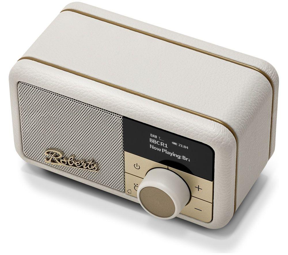 ROBERTS Revival Petite 2 DAB+/FM Retro Bluetooth Radio - Pastel Cream image number 3 of 8