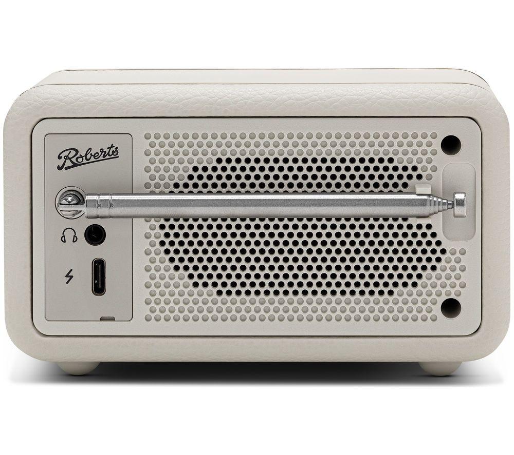 ROBERTS Revival Petite 2 DAB+/FM Retro Bluetooth Radio - Pastel Cream image number 5 of 8