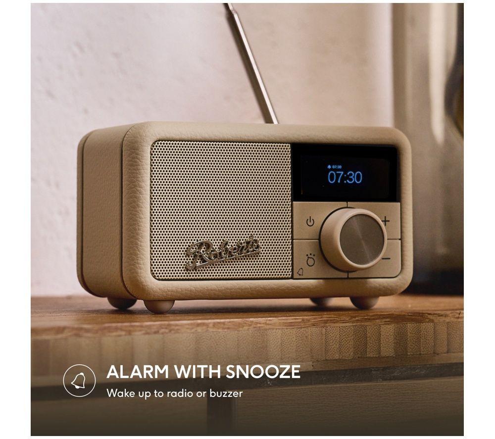 ROBERTS Revival Petite 2 DAB+/FM Retro Bluetooth Radio - Pastel Cream image number 7 of 8