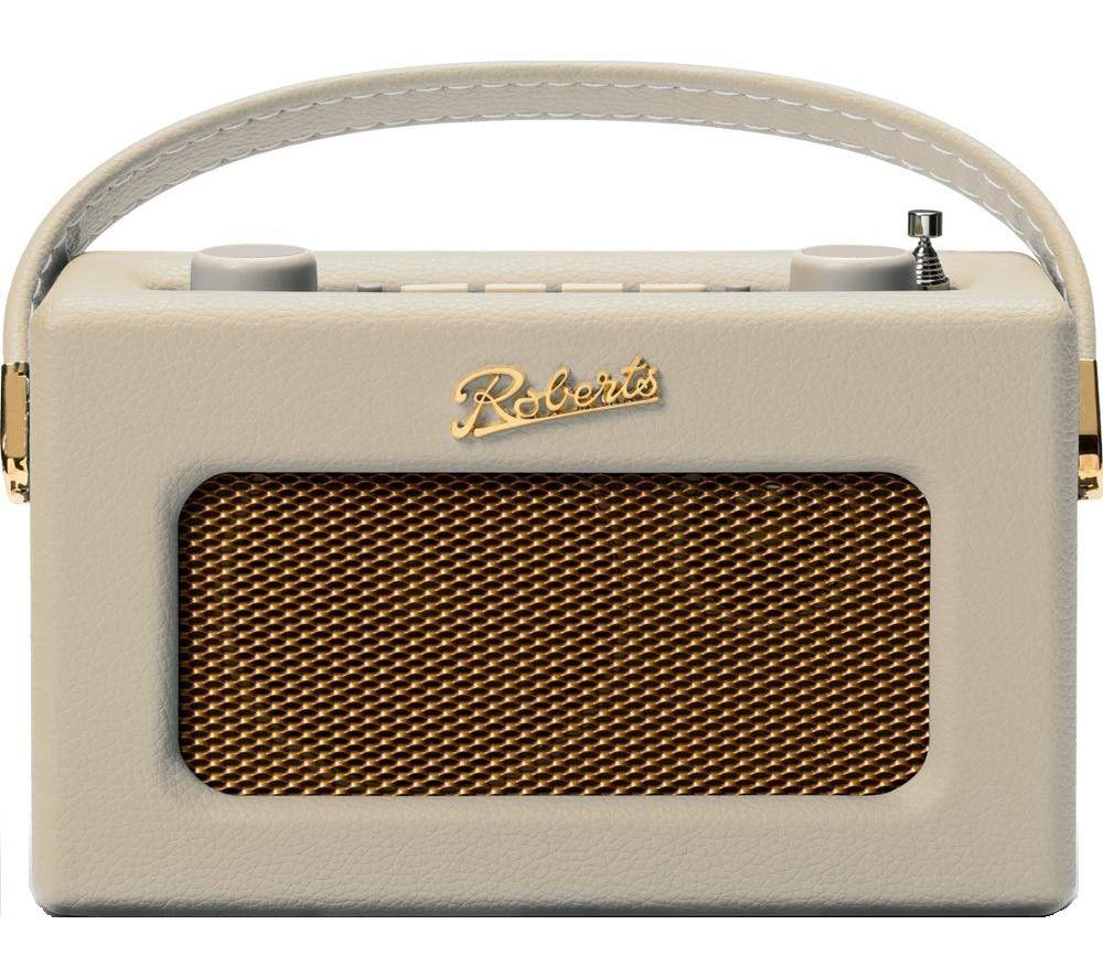 ROBERTS Revival Uno BT Portable DABï±“ Retro Bluetooth Radio - Pastel Cream
