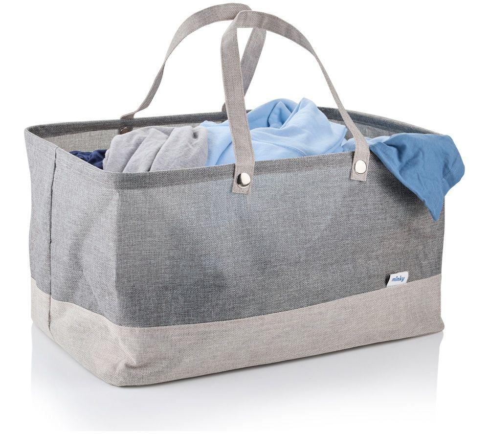 MINKY VH70395110 Collapsible Fabric Water-Resistant Laundry Bag