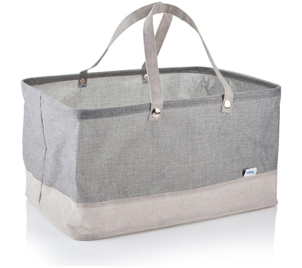 MINKY VH70395110 Collapsible Fabric Water-Resistant Laundry Bag image number 2 of 4