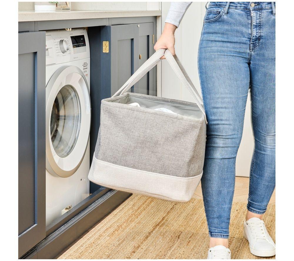 MINKY VH70395110 Collapsible Fabric Water-Resistant Laundry Bag image number 3 of 4