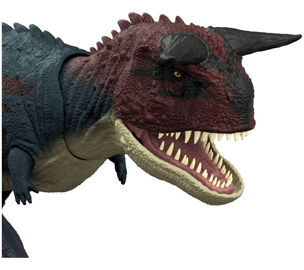 MATTEL Jurassic World Charge 'N Chomp Carnotaurus Figure image number 3 of 4
