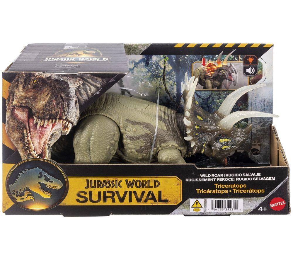 MATTEL Jurassic World Wild Roar Stomatosuchus Figure image number 2 of 5
