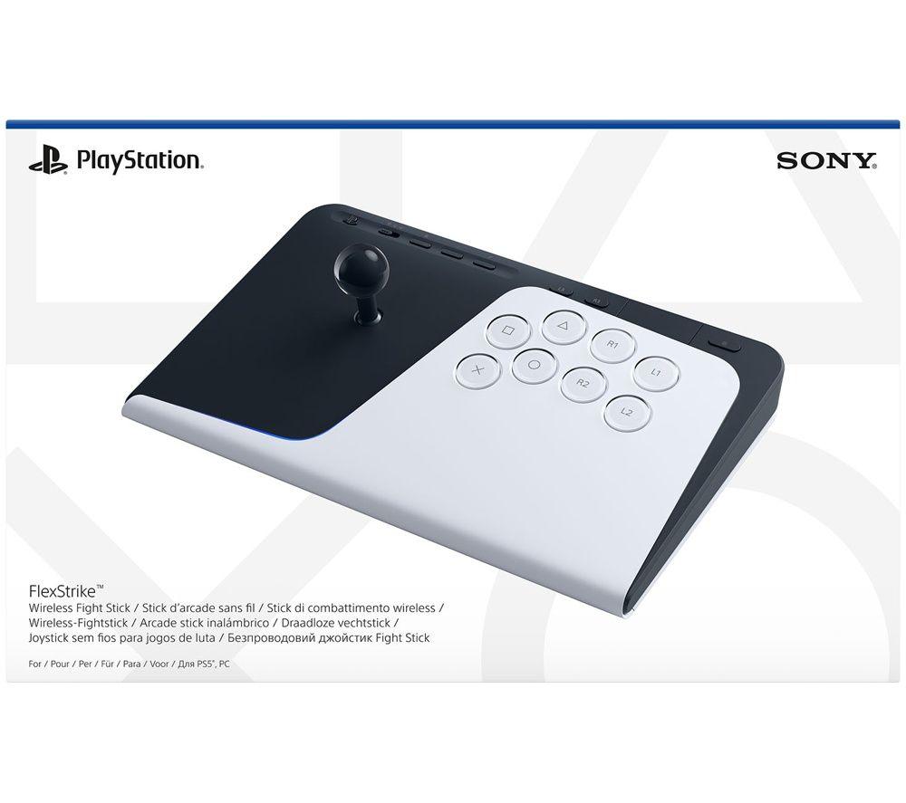 PLAYSTATION Flexstrike Wireless Fight Stick - White & Black image number 2 of 2