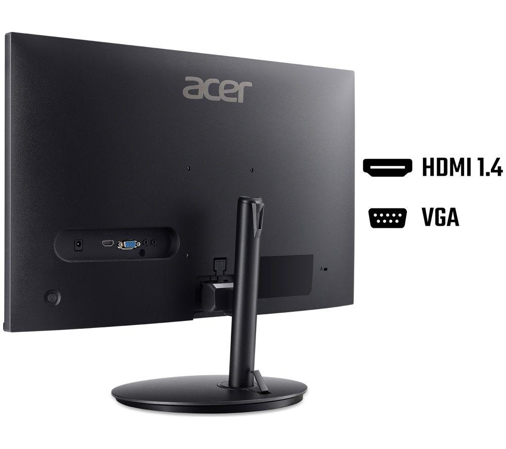 ACER Nitro XF270 P6 Ergo Full HD 27" IPS LCD Gaming Monitor - Black image number 2 of 3