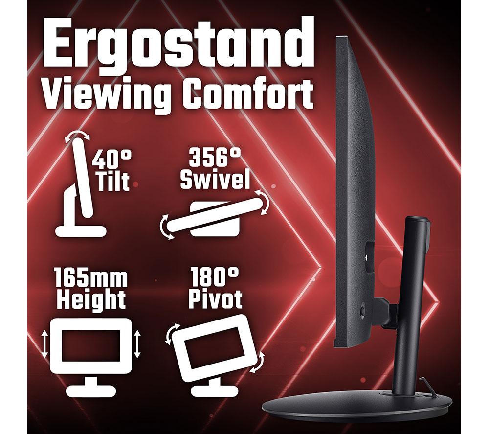 ACER Nitro XF270 P6 Ergo Full HD 27" IPS LCD Gaming Monitor - Black image number 6 of 8