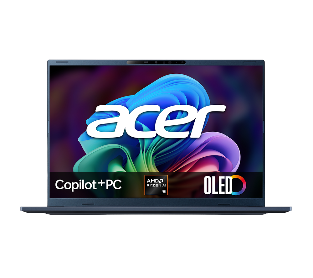 ACER Swift Go 16 OLED 16inch Laptop, Copilot PC - AMD Ryzenâ„¢ AI 9, 512 GB SSD, Blue