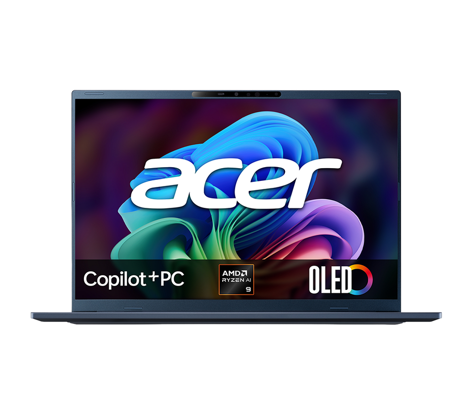 ACER Swift Go 16 OLED 16" Laptop, Copilot+ PC - AMD Ryzen AI 9, 512 GB SSD, Blue