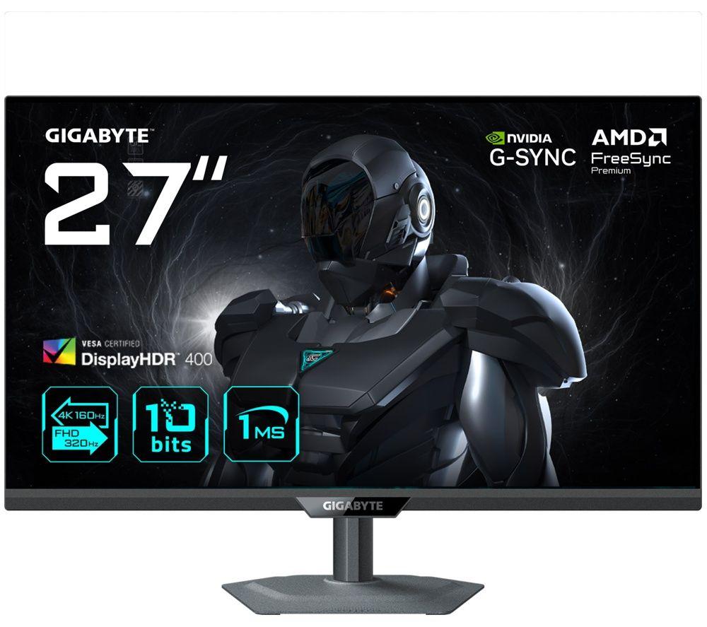 GIGABYTE G27U 4K Ultra HD 27inch IPS Gaming Monitor - Black