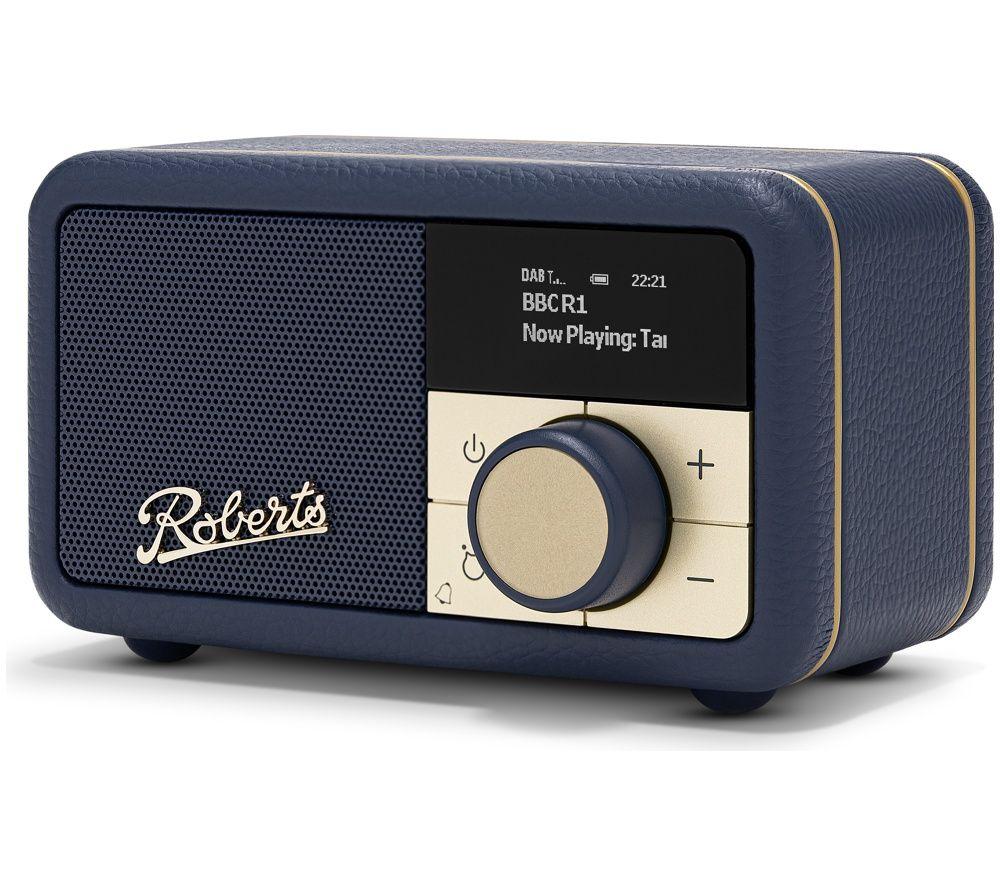 ROBERTS Revival Petite 2 DAB+/FM Retro Bluetooth Radio - Midnight Blue image number 3 of 6