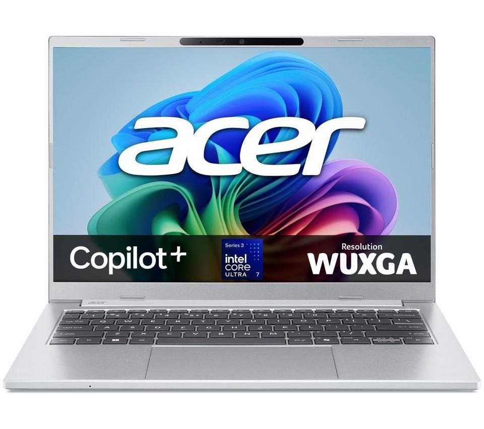 ACER Aspire 14 AI 14" Laptop - Intel® Core™ Ultra 7, 512 GB SSD, Silver