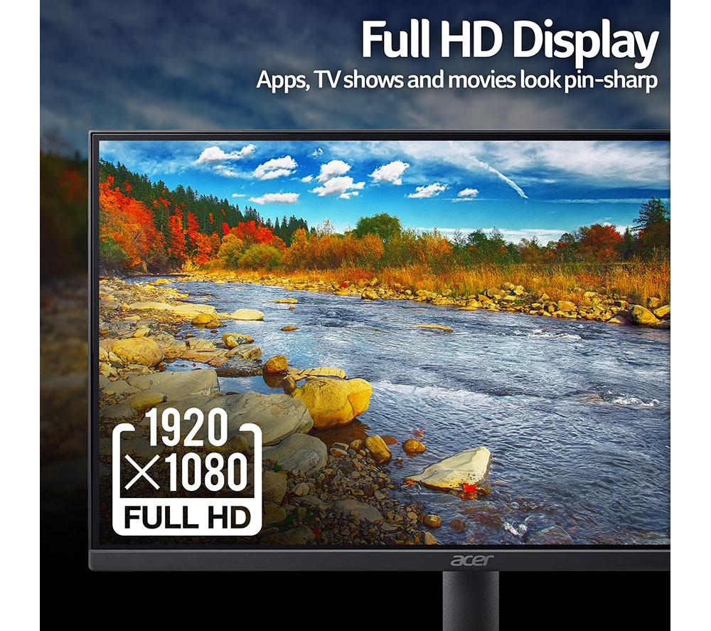 ACER EK220QJ0 Full HD 21.5" VA LCD Monitor - Black image number 3 of 9