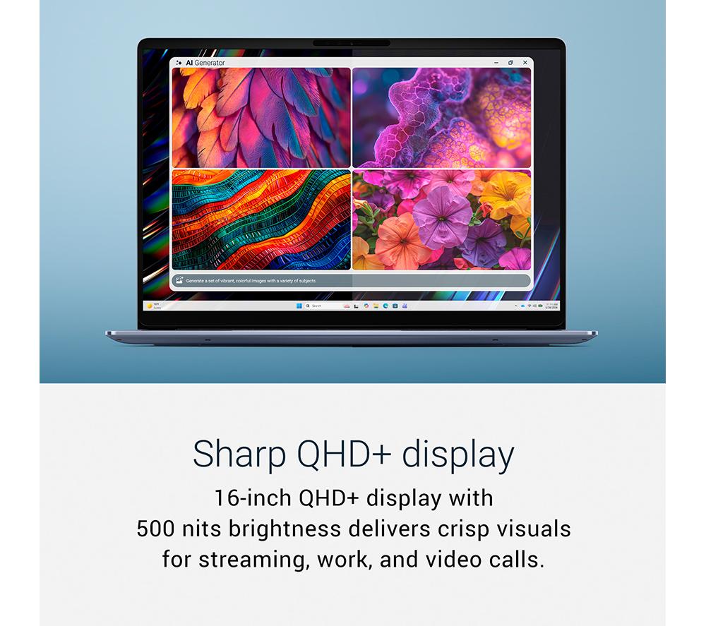 DELL 14S DS14265 16" Laptop - AMD Ryzen AI 7, 512 GB SSD, Blue image number 3 of 17
