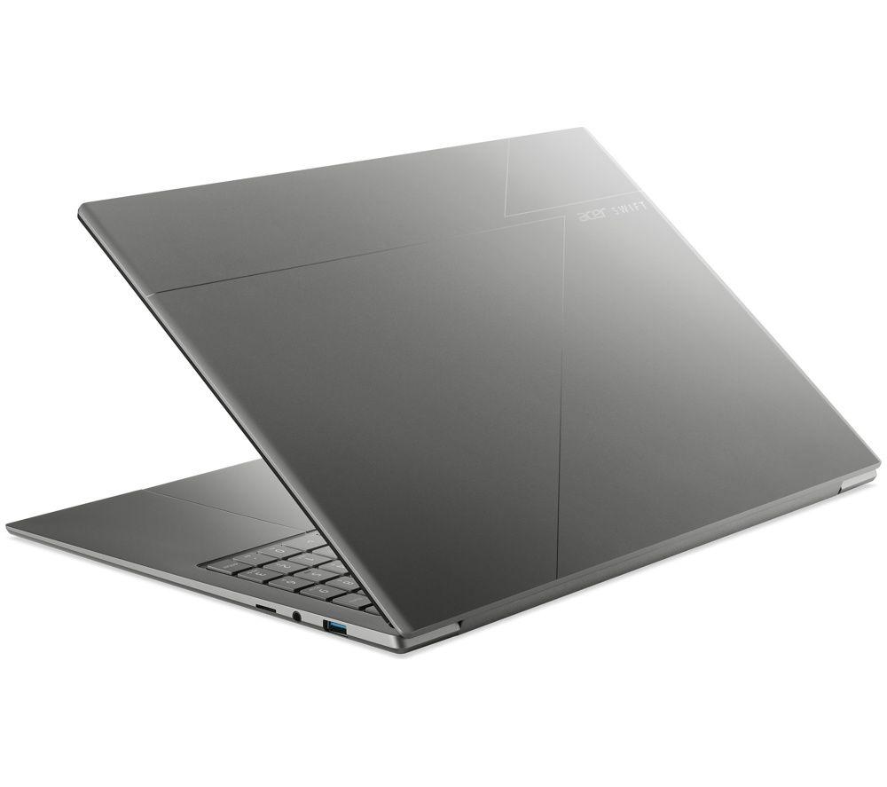 ACER Aspire 16 AI 16" Laptop - Intel&reg; Core&trade; Ultra X9, 512 GB SSD, Grey image number 2 of 6
