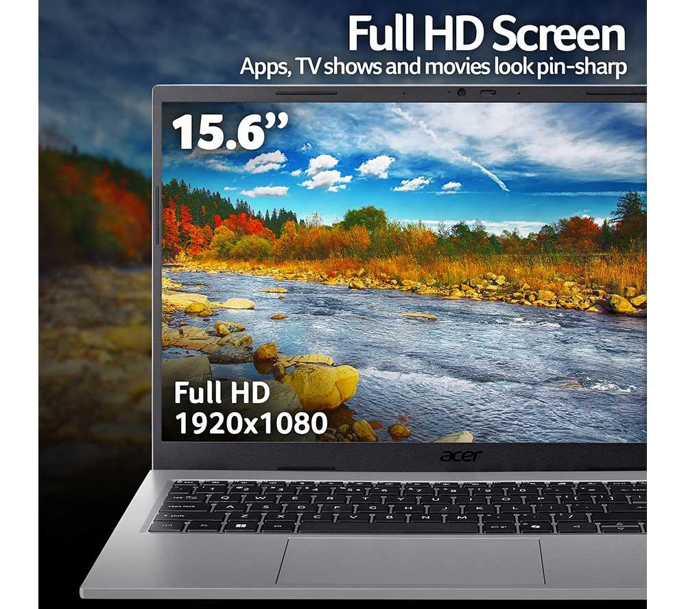 ACER Aspire Go 15 15.6" Laptop - Intel&reg; Core&trade; 5, 512 GB SSD, Silver image number 4 of 10