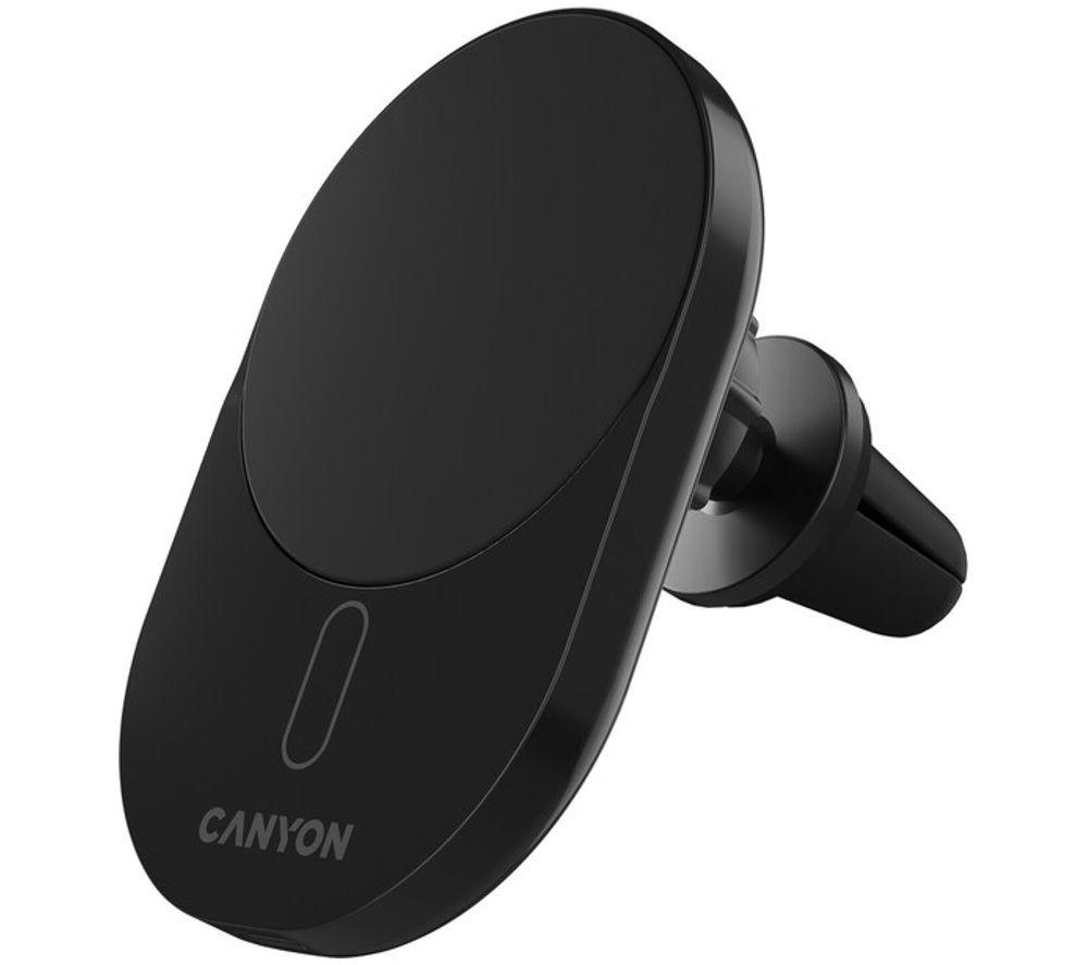 CANYON OnGrip 105 MagSafe Compatible Wireless Vent Mount Charger - Black