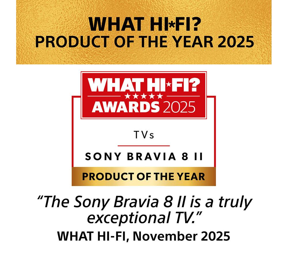 SONY BRAVIA 8 II 55" QD-OLED 4K HDR AI Smart TV - K55XR8M25BP image number 2 of 25