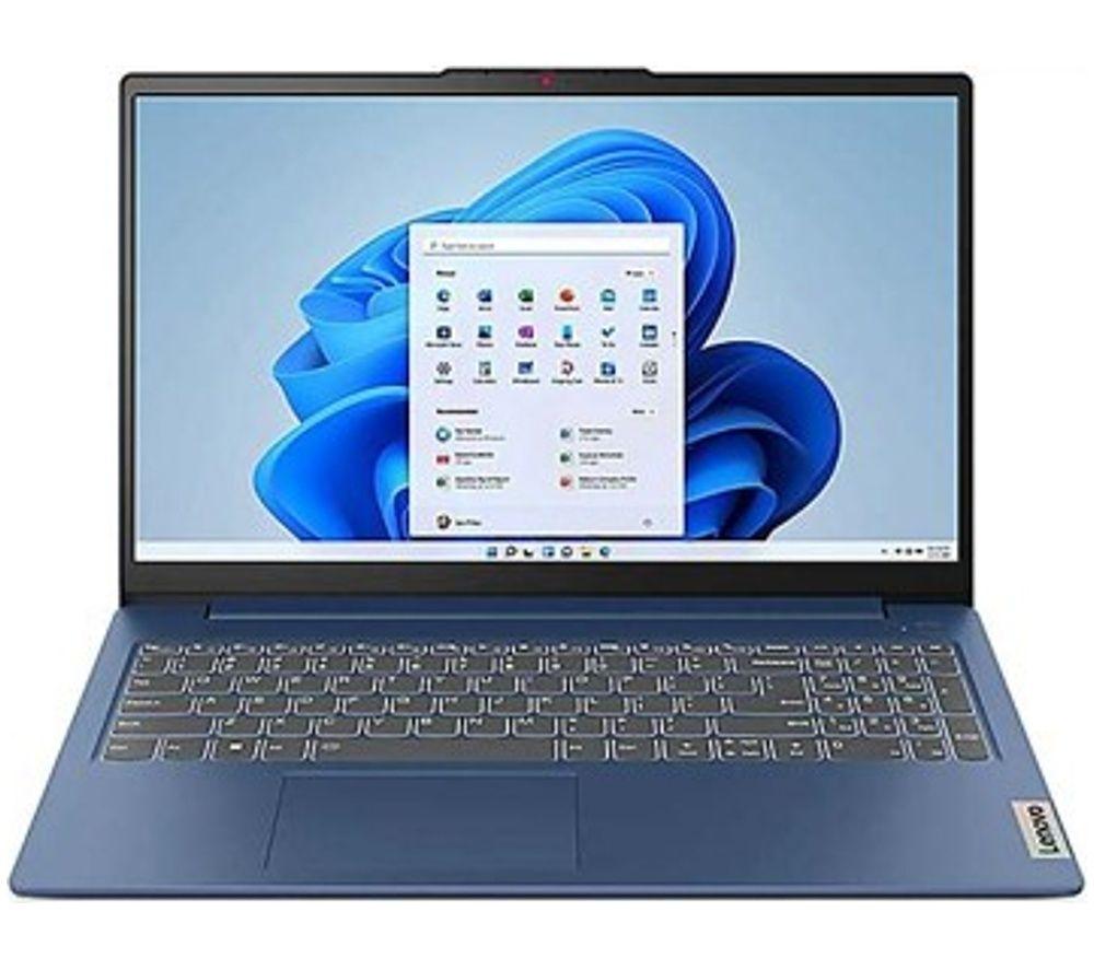 LENOVO IdeaPad Slim 3 15.3inch Laptop, Copilot PC - Snapdragon X, 256 GB SSD, Cosmic Blue