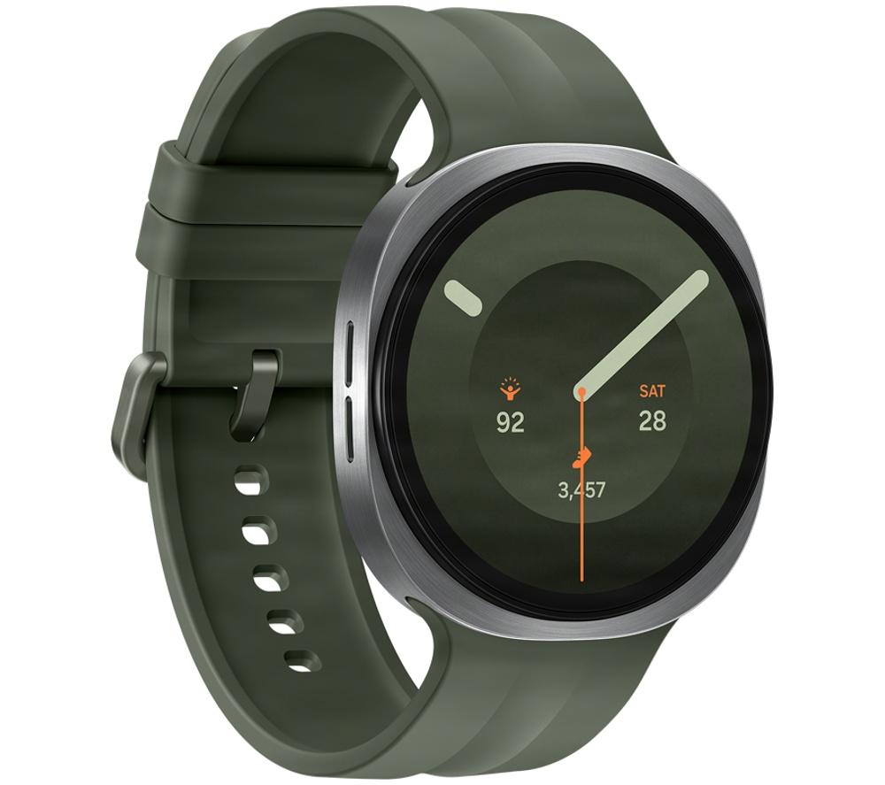 SAMSUNG Galaxy Watch9 BT - Silver with Olive Sport Band, 44 mm image number 9 of 13