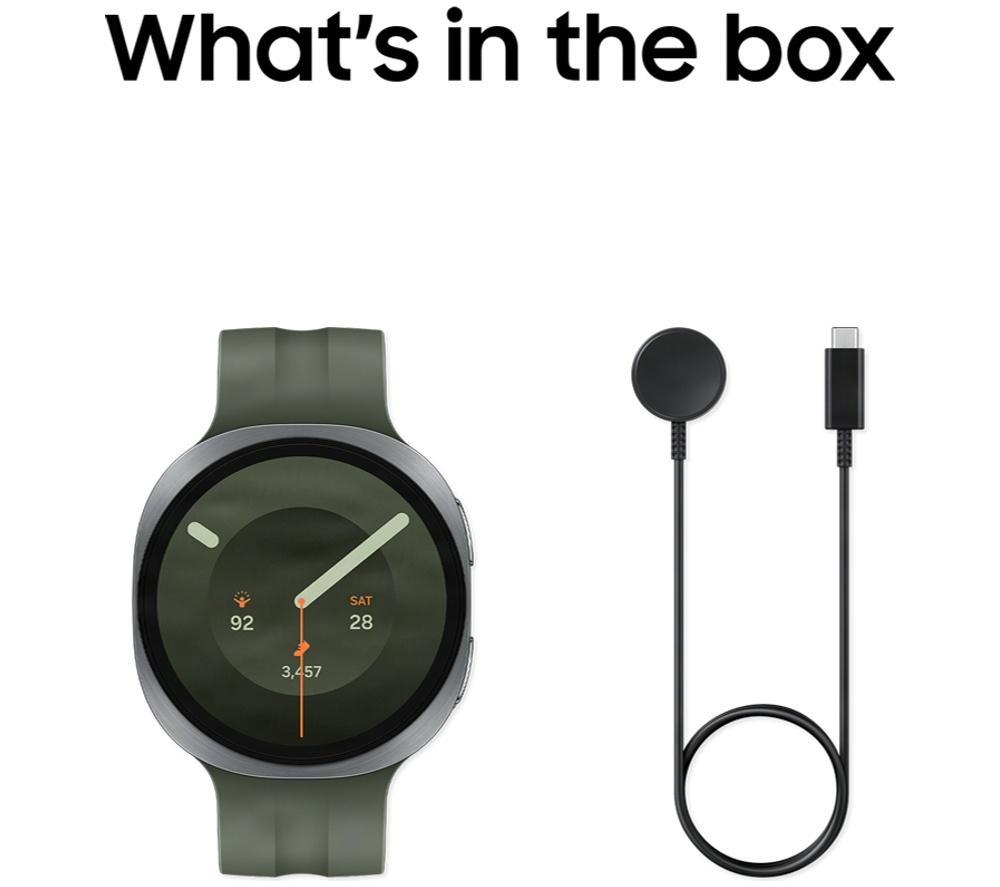 SAMSUNG Galaxy Watch9 BT - Silver with Olive Sport Band, 44 mm image number 13 of 13