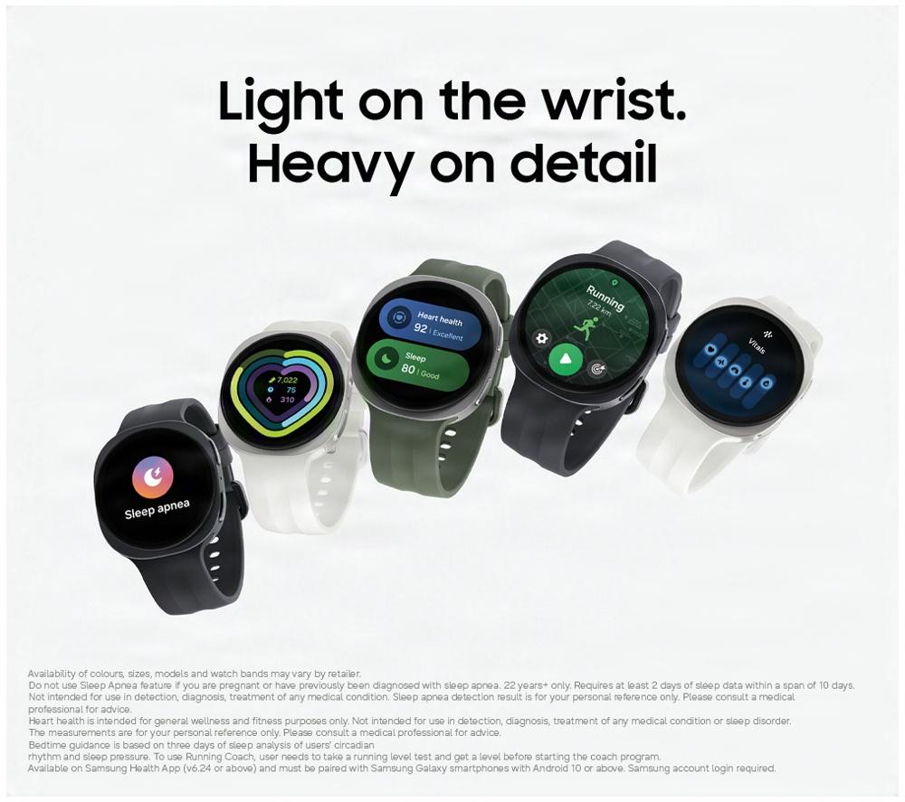 SAMSUNG Galaxy Watch9 BT - Graphite with Black Sport Band, 40 mm image number 2 of 13