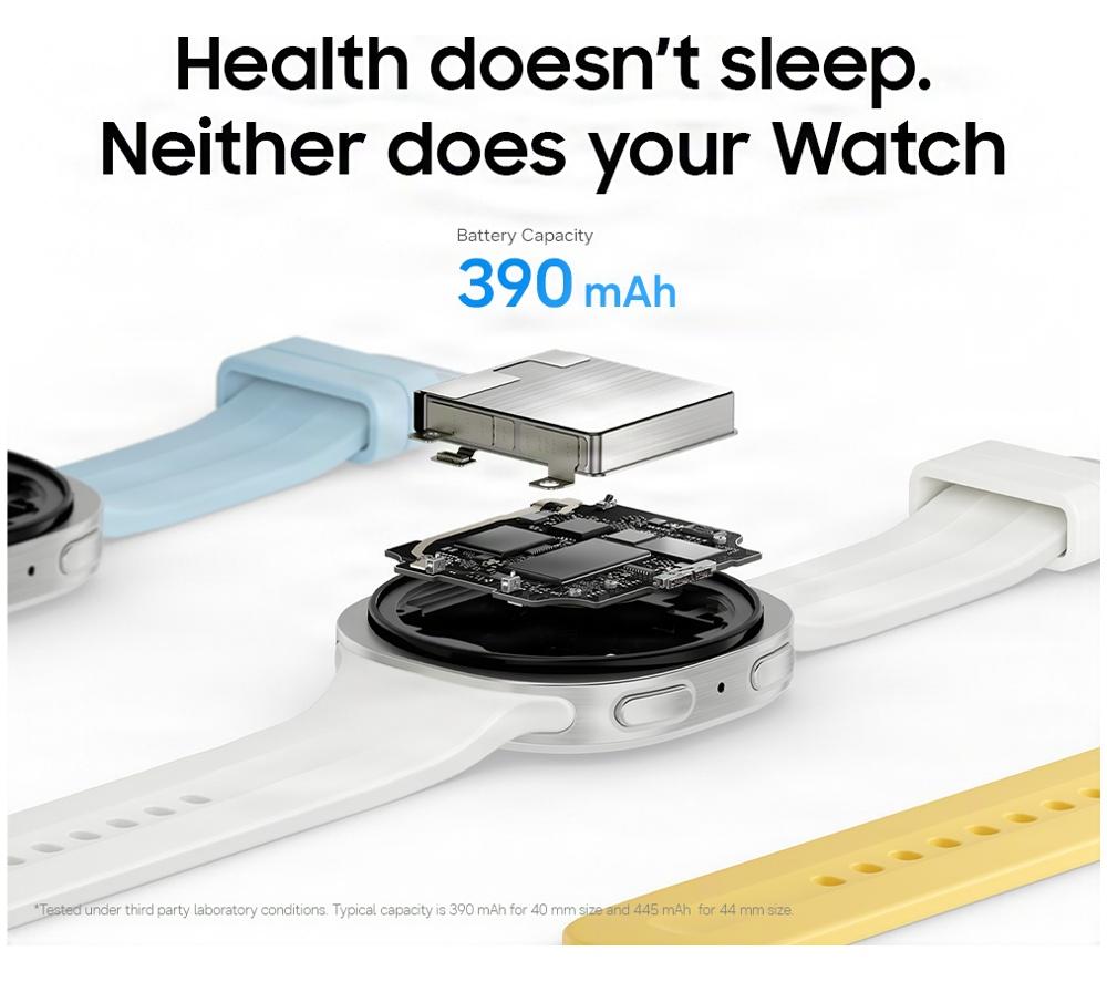 SAMSUNG Galaxy Watch9 BT - Graphite with Black Sport Band, 40 mm image number 6 of 13