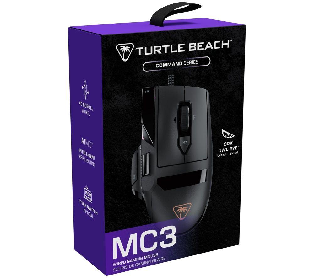 TURTLE BEACH Command Series MC3 Gaming Mouse - Black image number 2 of 6