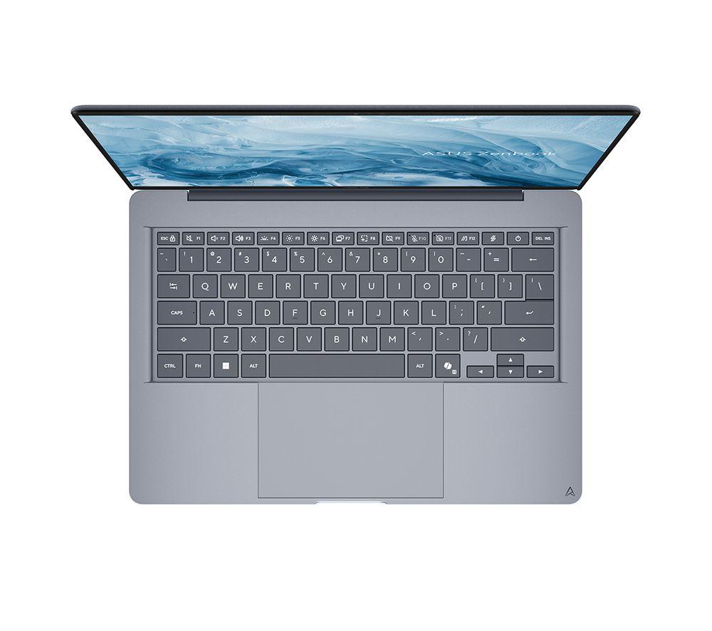 ASUS Zenbook 14 OLED 14" Laptop - AMD Ryzen 7, 512 GB SSD, Arctic Blue image number 3 of 12