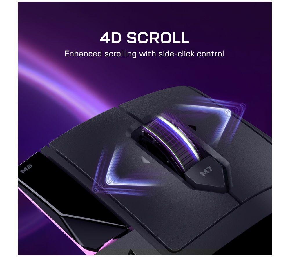 TURTLE BEACH Command Series MC5 Wireless Optical Gaming Mouse - Black image number 8 of 10