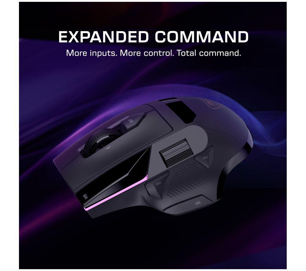 TURTLE BEACH Command Series MC5 Wireless Optical Gaming Mouse - Black image number 9 of 10