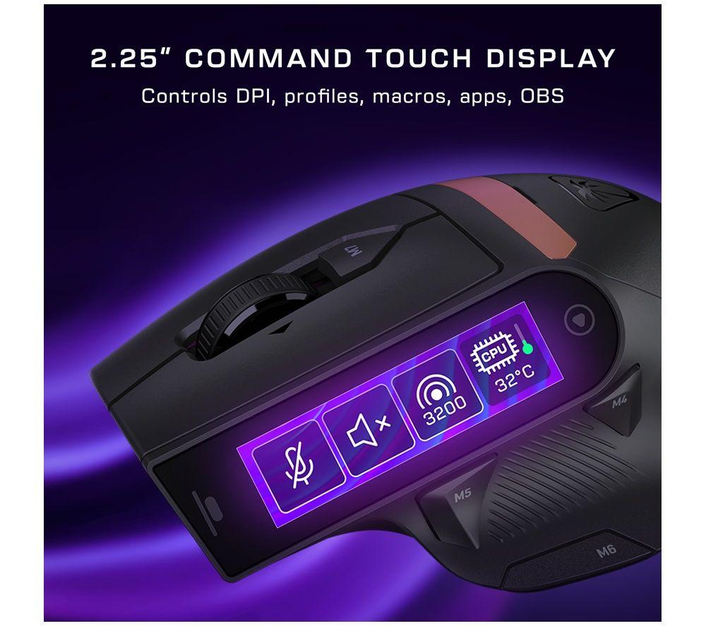 TURTLE BEACH Command Series MC7 Wireless Optical Gaming Mouse - Black & Copper image number 3 of 10