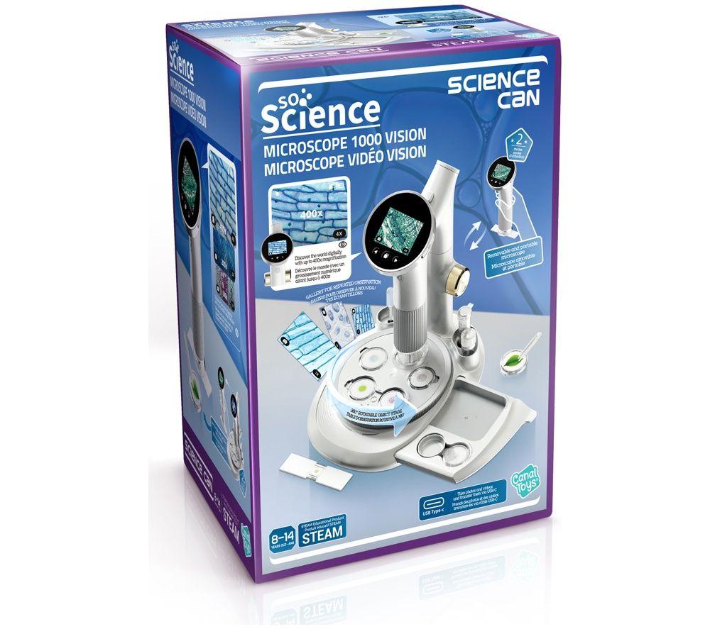 CANAL TOYS So Science Microscope Video Vision - White image number 3 of 6