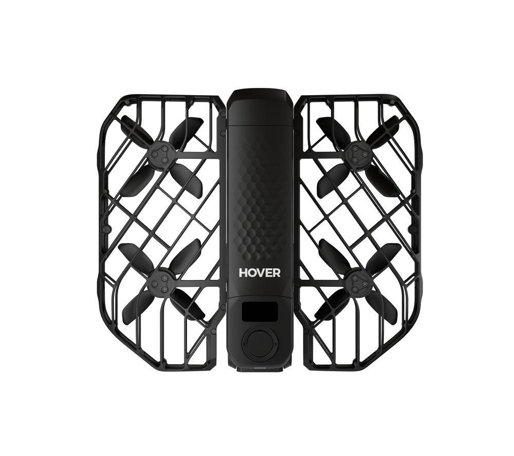 Hoverair X1 Pro Ultimate Cycling Drone Kit - Black, Black