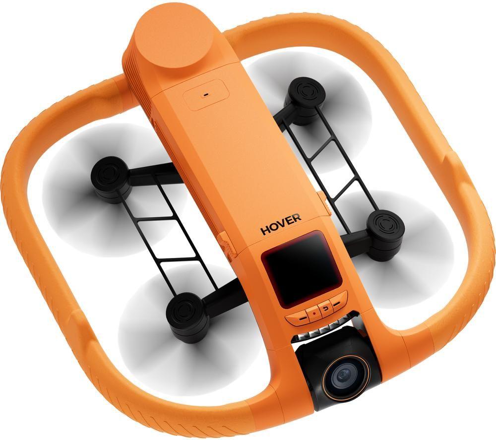 HOVERAIR AQUA Standard Combo Drone - Orange & Black, Orange,Black
