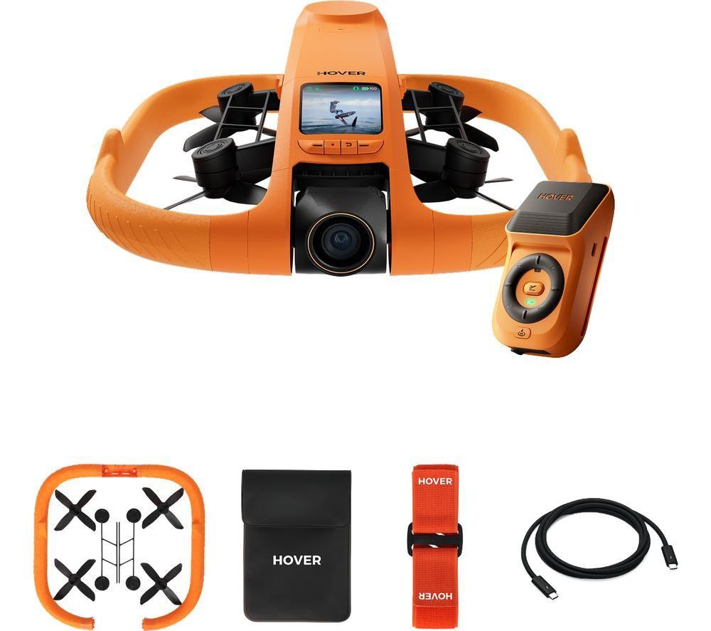 HOVERAIR AQUA Standard Combo Drone - Orange & Black image number 8 of 8