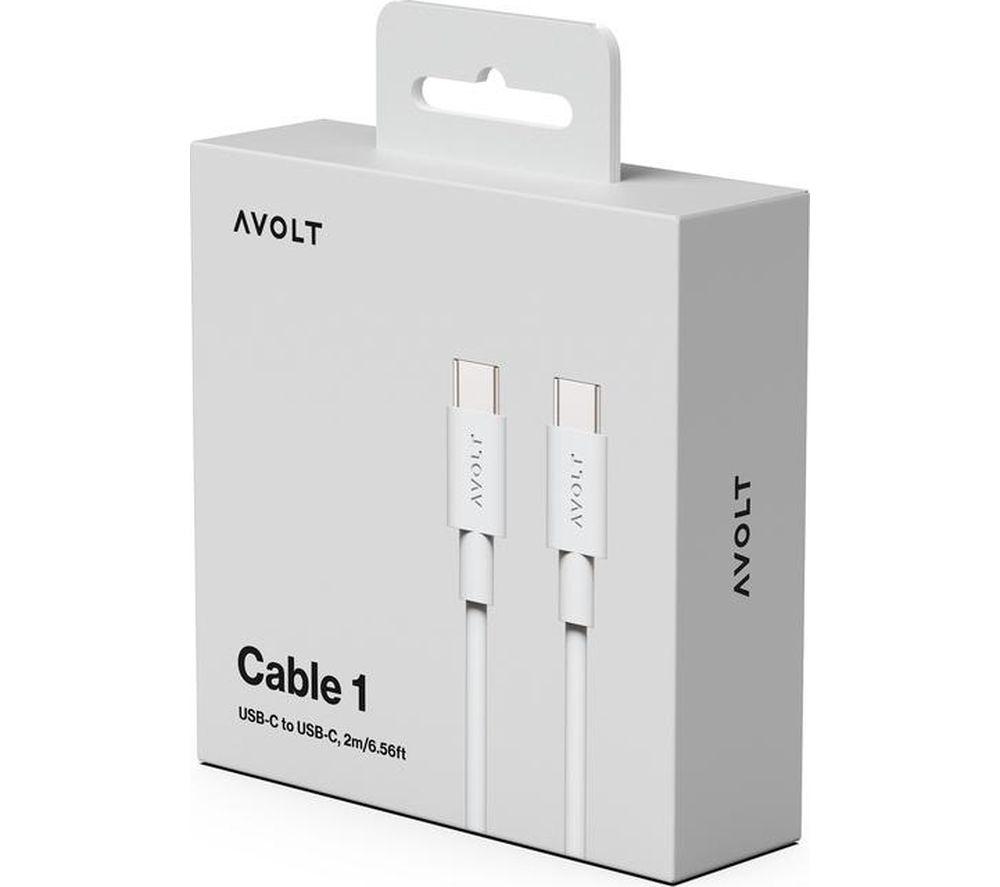 AVOLT Cable 1 USB Type-C 2 m - Gotland Grey image number 2 of 3