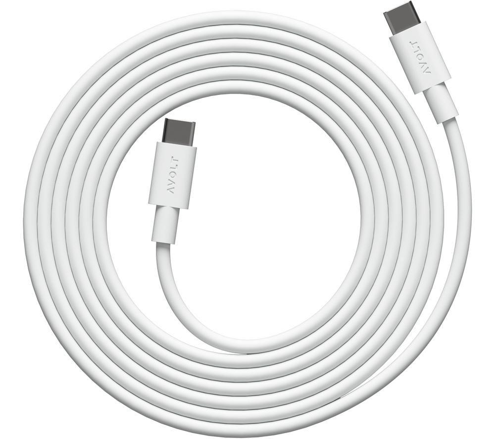 Avolt Cable 1 Usb Type-C - 2 M, White