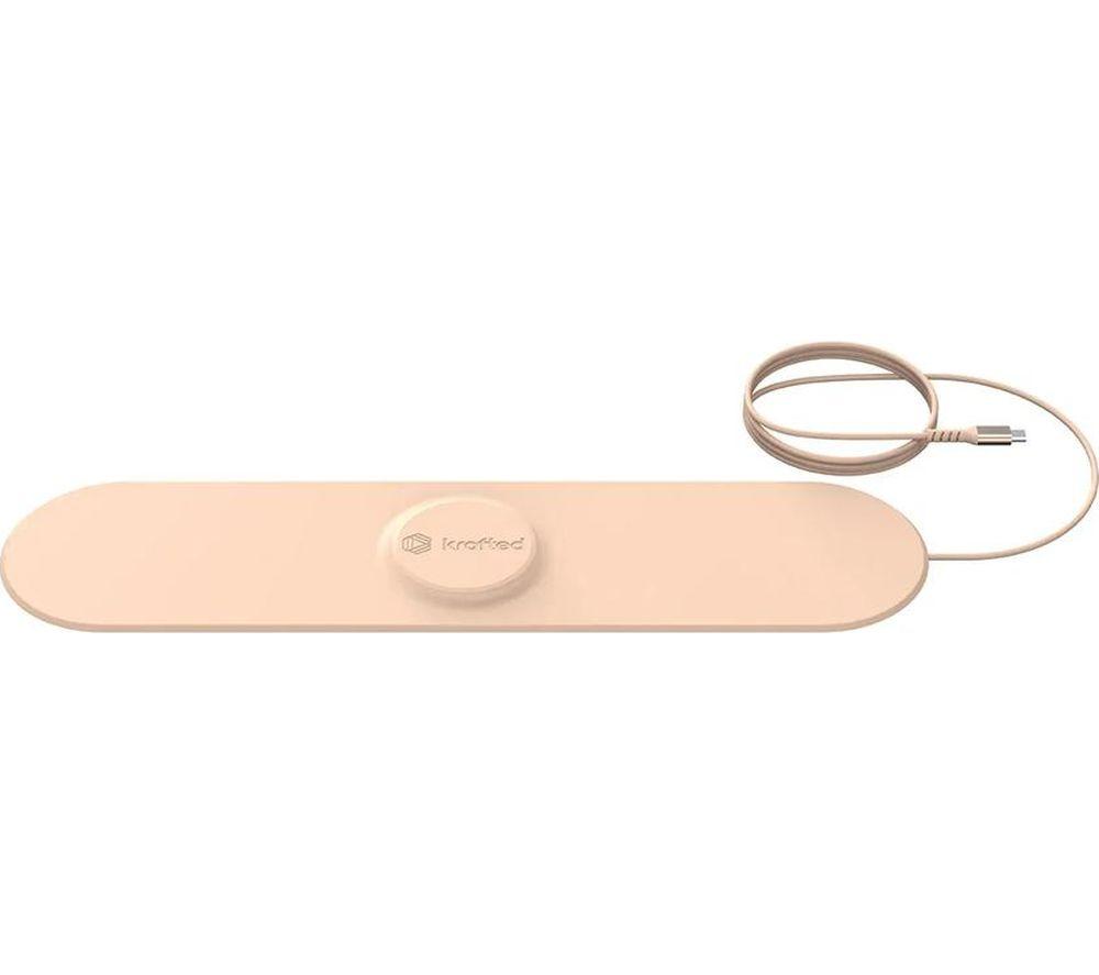 KRAFTED Couch Wireless Charging Pad - Latte image number 4 of 10