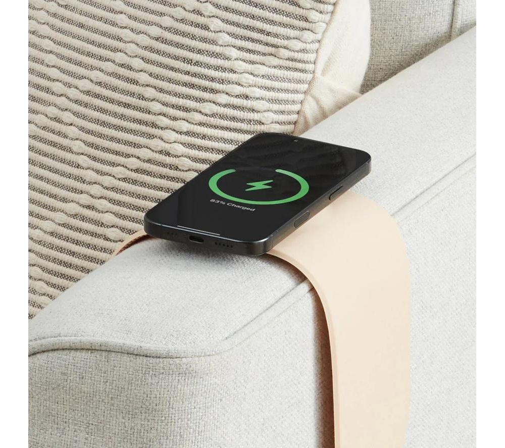 KRAFTED Couch Wireless Charging Pad - Latte image number 8 of 10