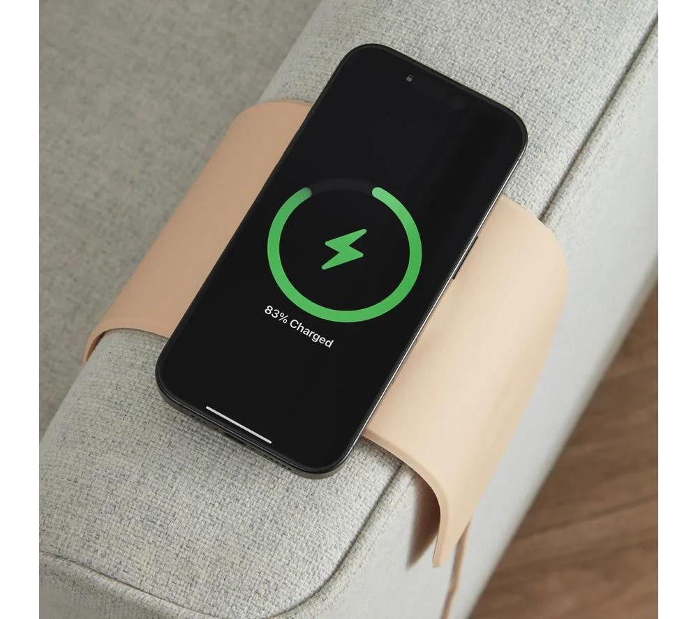 KRAFTED Couch Wireless Charging Pad - Latte image number 9 of 10