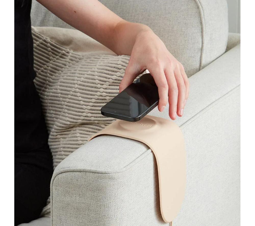 KRAFTED Couch Wireless Charging Pad - Latte image number 10 of 10