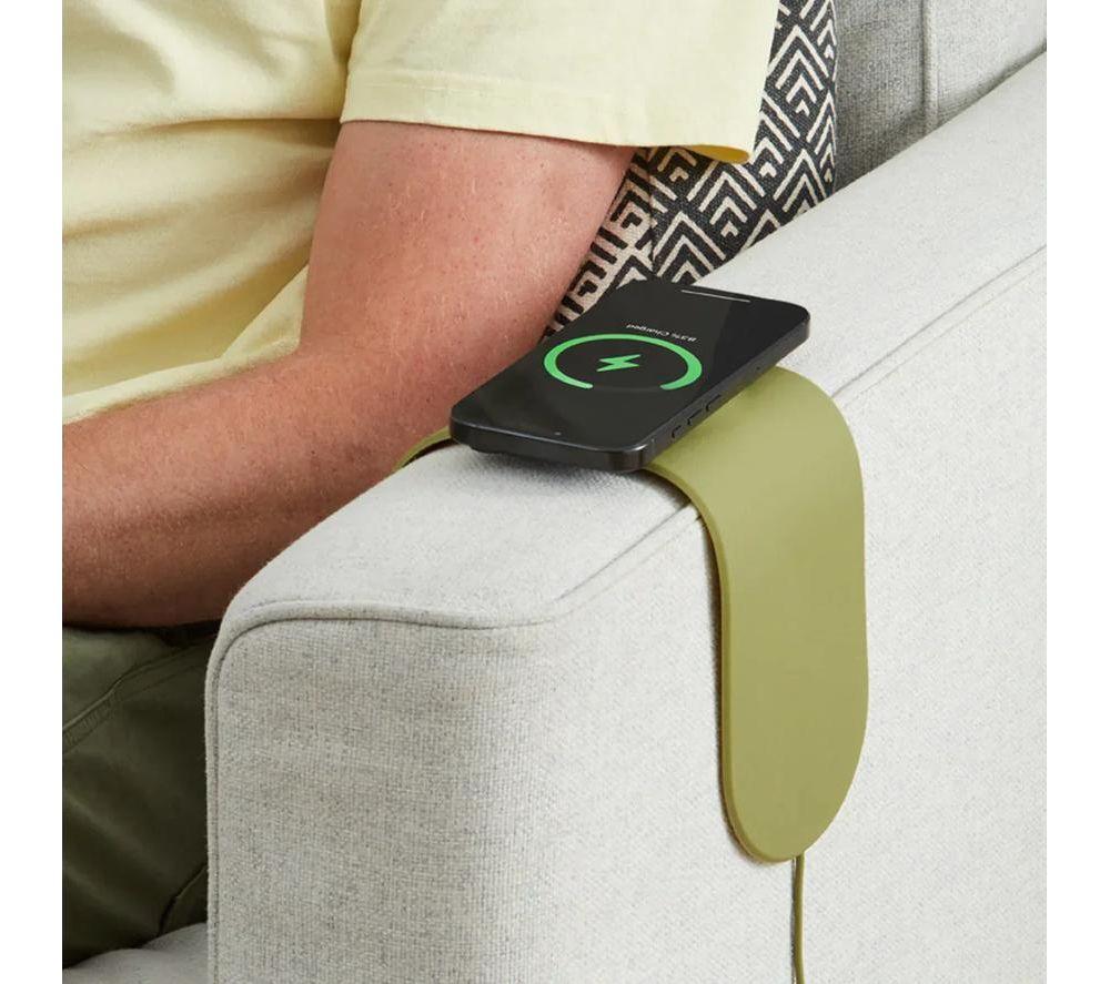 KRAFTED Couch Wireless Charging Pad - Matcha image number 6 of 8