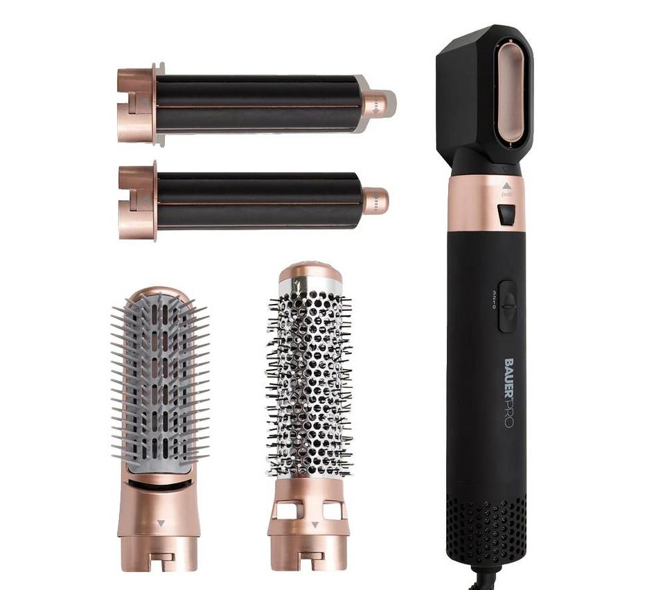 BAUER 38879 Hot Air Styler - Black & Gold