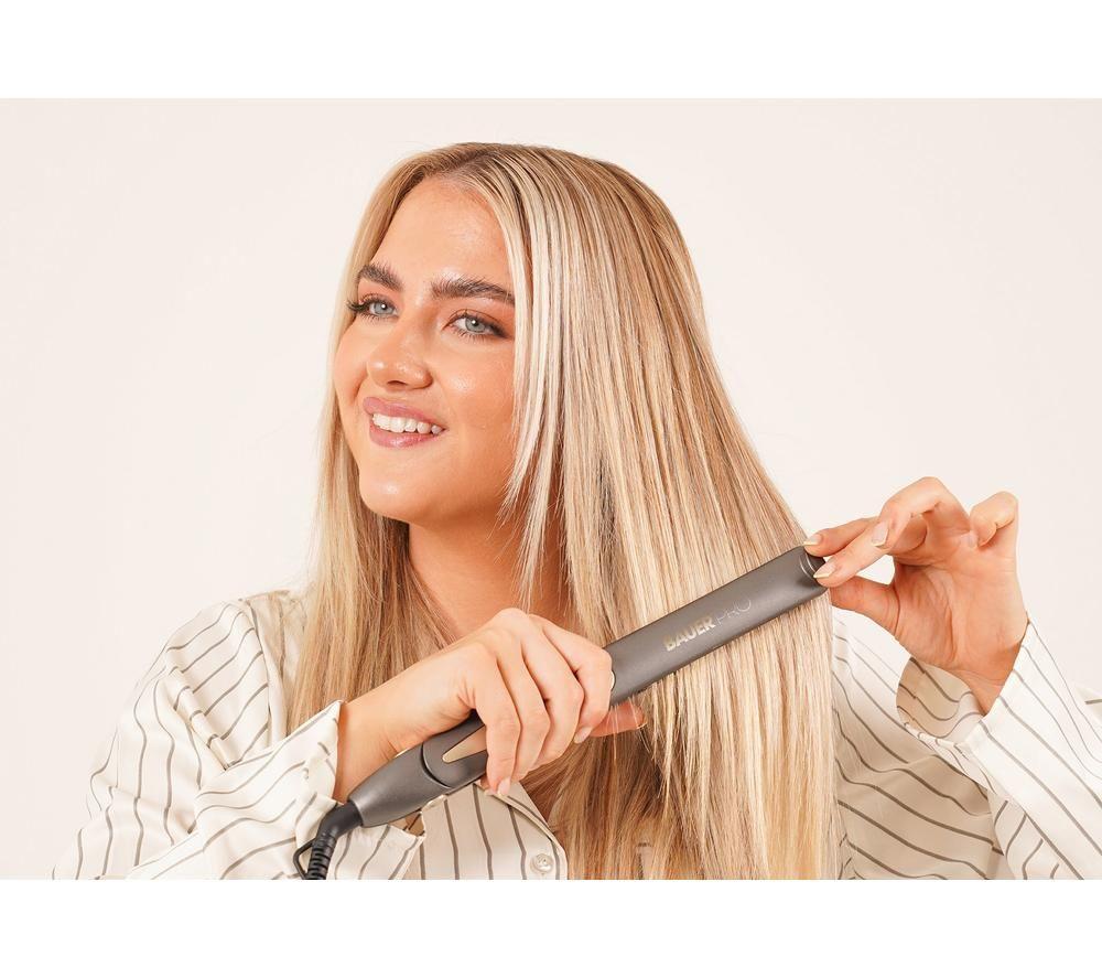 BAUER TourmaPro Hair Straightener - Graphite image number 2 of 3