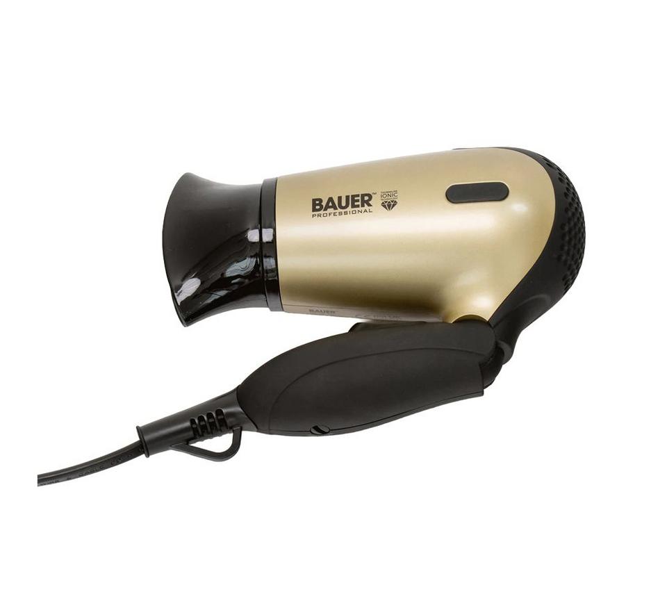 BAUER 38850 TourmaPro Hairdryer Travel Set - Onyx