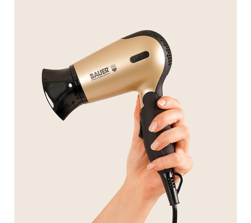 BAUER 38850 TourmaPro Hairdryer Travel Set - Onyx image number 7 of 7